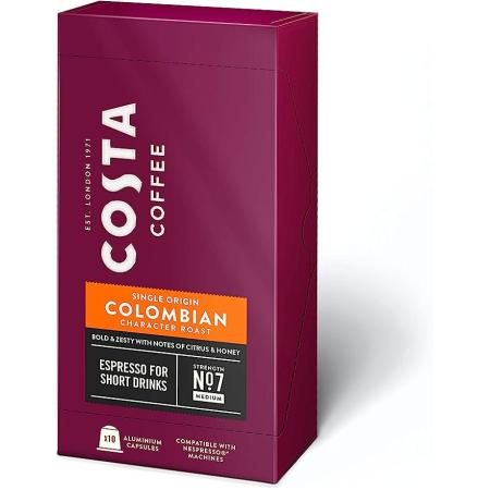 كبسولات كوستا كوفي  ® كولومبيانا