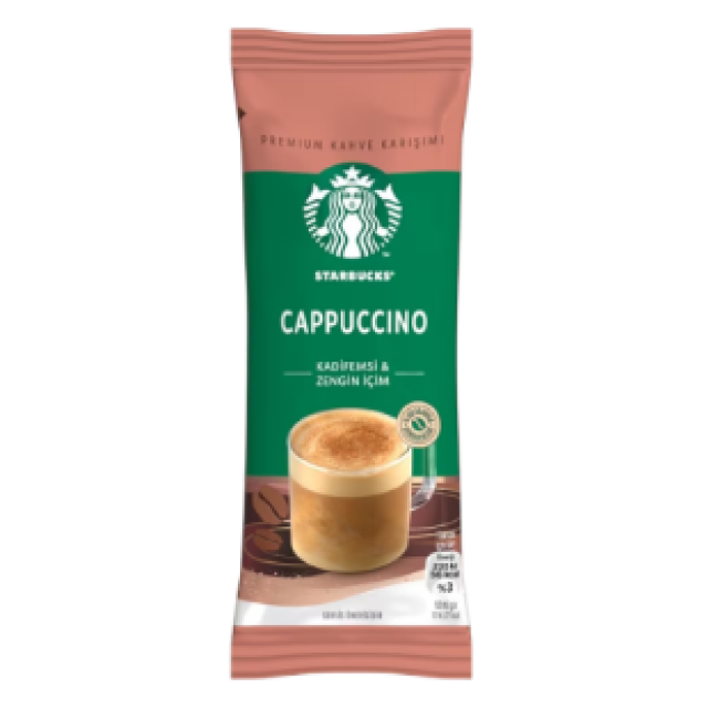 Cappuccino Sachets| Instant | Starbucks® Coffee ( 1 Stick)