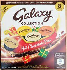 مجموعة احتفالية من كبسولات الشوكولاتة الساخنة من جالاكسي