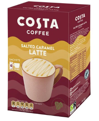 Costa Instant coffee ® Mocha (6 Satchets )